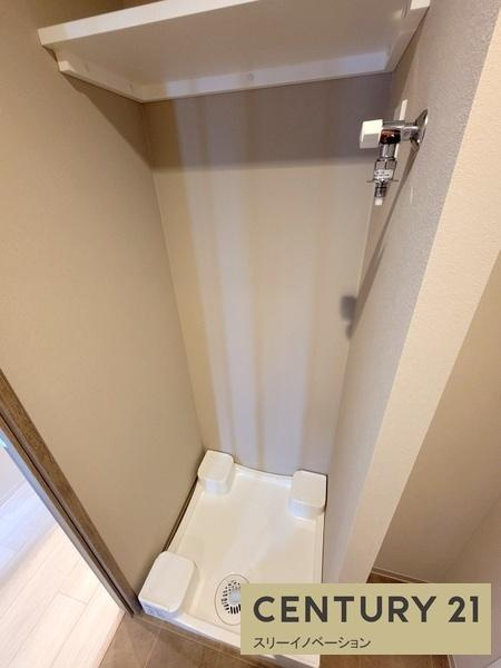 Louis Residence 弁天町の洗面所|★室内洗濯パン★