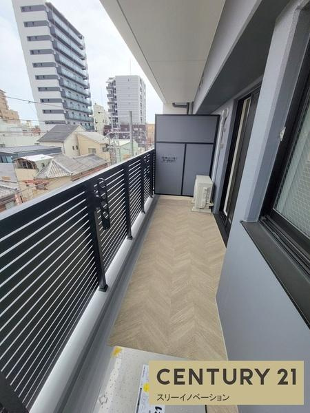 Louis Residence 弁天町のバルコニー|★明るいバルコニー★