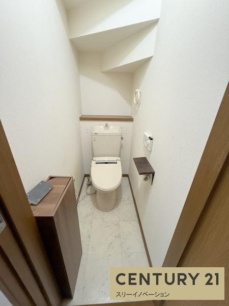大正区三軒家西１丁目中古戸建のトイレ|１階のトイレです！