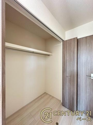 奈良市南京終町５丁目 ／新築一戸建の収納|■現地撮影写真■全居室に広々収納スペース完備！