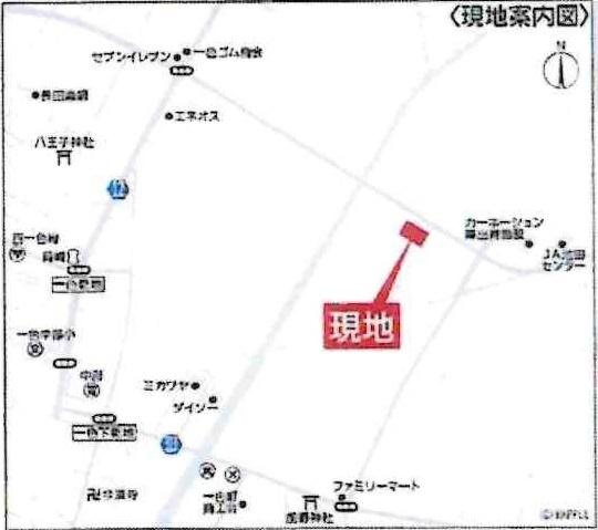 西尾市一色町一色第27　全7棟・6号棟のその他|交通アクセス図です。