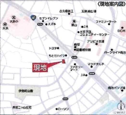 碧南市浜田町第1　全2棟・2号棟のその他|交通アクセス図です。