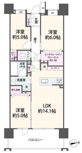 クレストプライムレジデンスアベニュー参番街