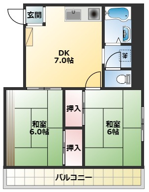 【間取り】 | メゾン東陽