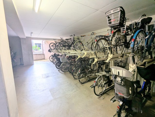 セザール第二錦糸町の駐輪場