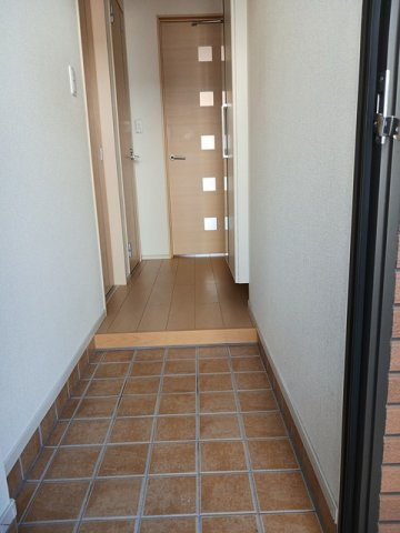 パレスハイムの玄関