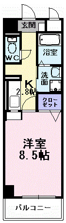 アーバンツァの間取り