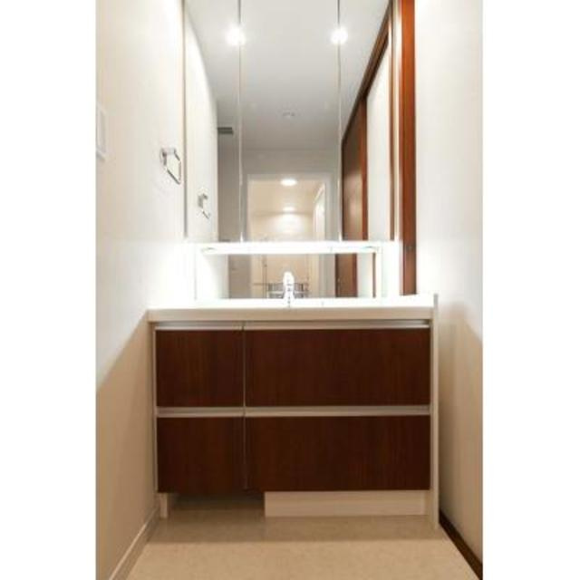クレストプライムタワー芝の洗面所|※写真は同タイプ住戸です。