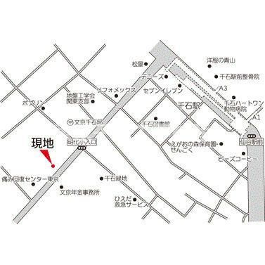 グランカーサ文京千石の地図