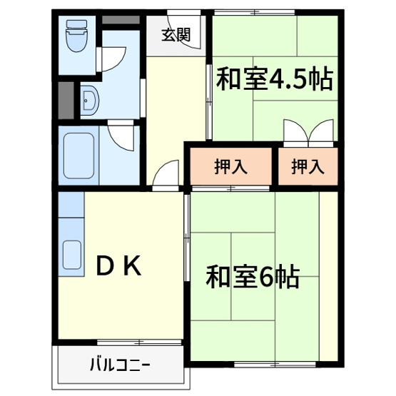 【間取り】 | マンション緑町