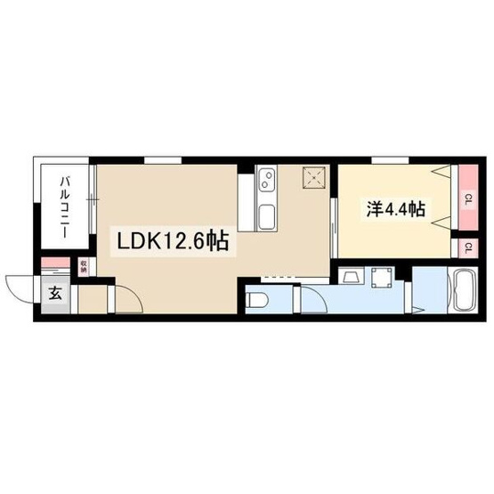 【間取り】 | サンクレール八田