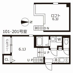 【間取り】 | ハーモニーテラス三番町