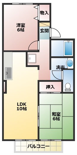 【間取り】 | エスポワール21