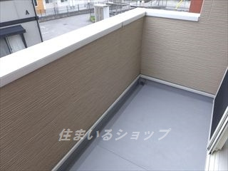 シャン・ド・フルールのバルコニー
