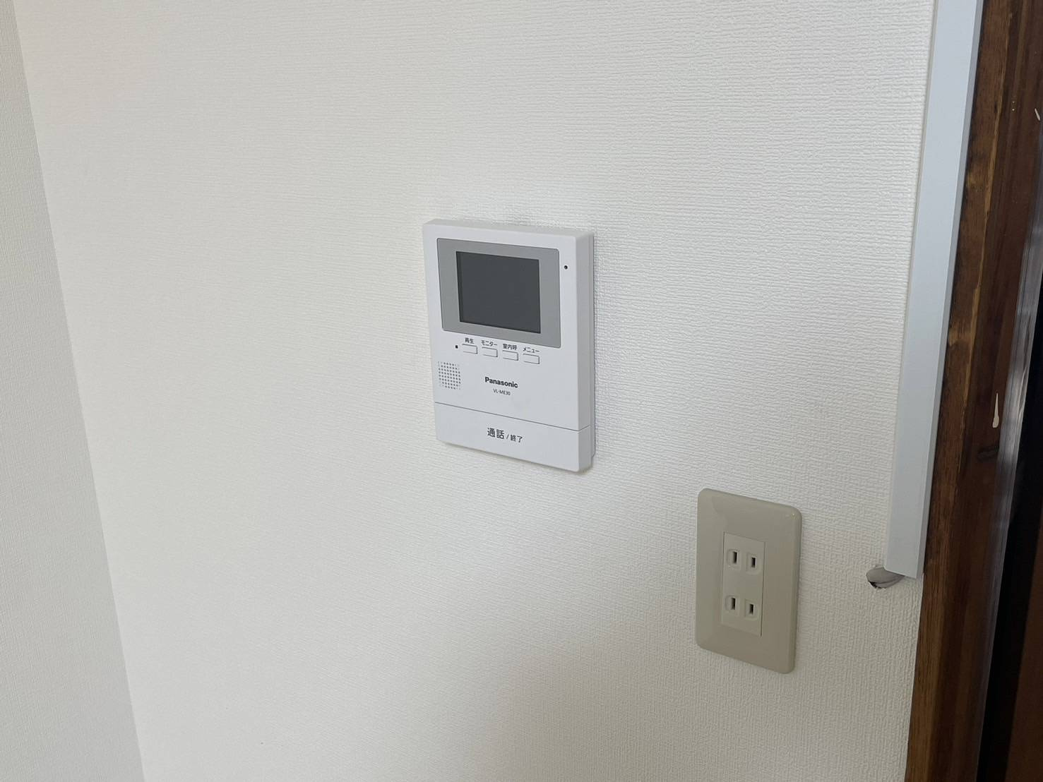 愛知県稲沢市平和町上前浪戸建ての防犯設備