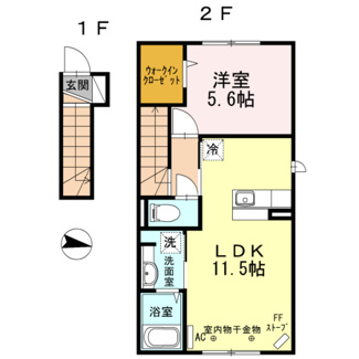 【間取り】 | レガーロ田園