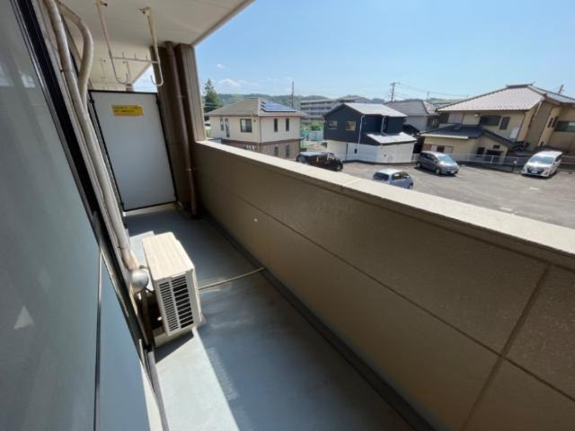 パレス野添Ⅱのバルコニー