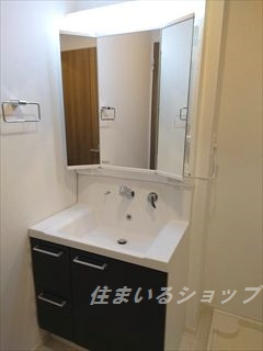 ココ　メドウ　Ⅱ　Ｂの洗面所|三面鏡付きシャンプードレッサー