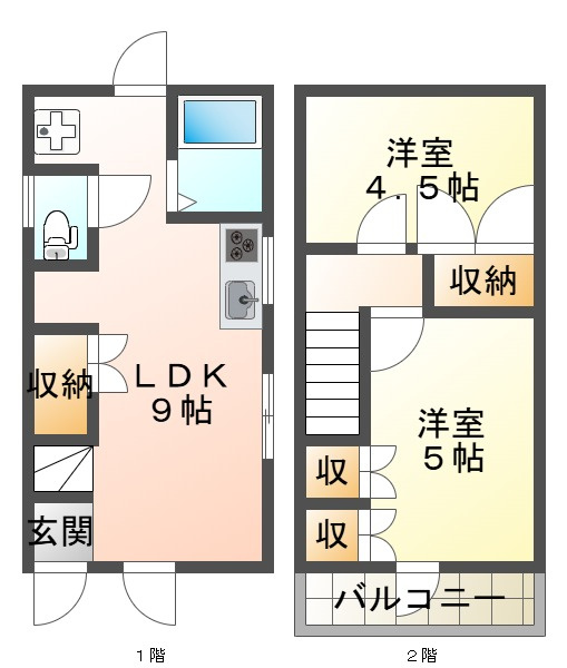 千鳥が丘3丁目戸建の間取り