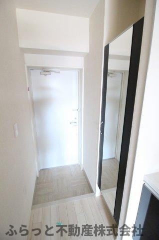 仮）阿見町岡崎新築アパートの玄関|玄関です