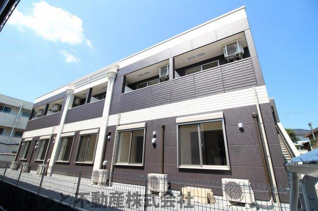 仮）阿見町岡崎新築アパートの外観|きれいな外観です