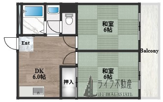 プレアール枚岡の間取り