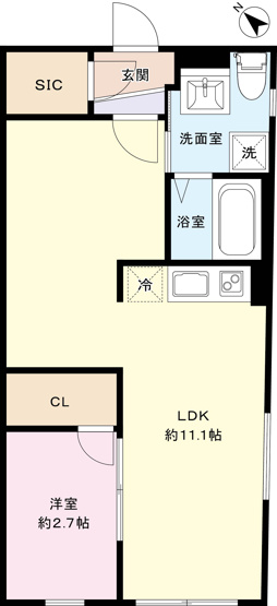 【間取り】 | ＢＬＩＳＳＤＩＡ笹塚代田橋
