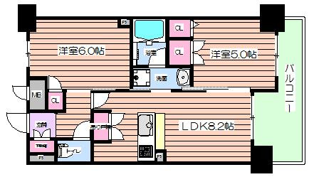 【間取り】 | エステムプラザ梅田・中崎町Ⅲツインマークスサウスレジデンス