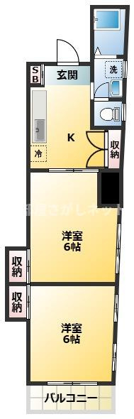 リトルボンド【おとり物件なし】#学生・社会人にオススメ！初期費用分割払いOK！の間取り