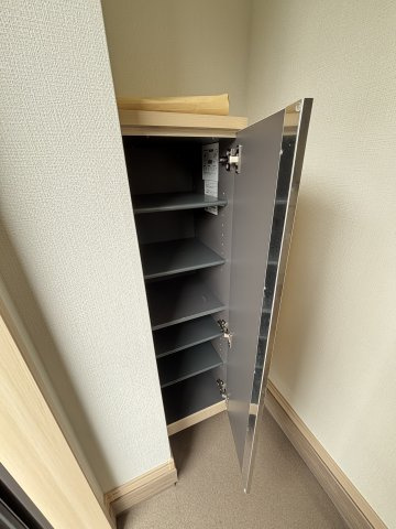 落ち着いた玄関です