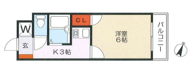 蕨プラザの間取り