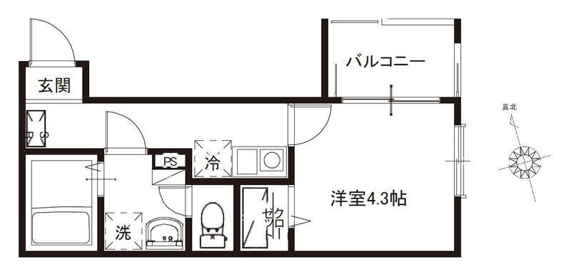 CELLHILLs大宮EASTの間取り