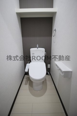 LienPorteⅠのトイレ|ゆったりとした空間のトイレです