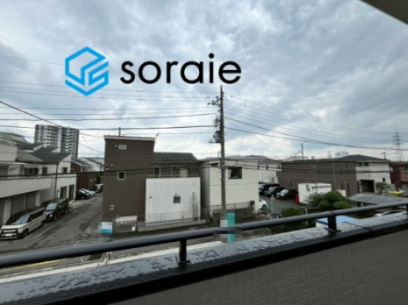 川越市広栄町4期全2棟　新築戸建の展望|令和8年7月6日撮影。