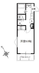 DEINZE南与野の間取り