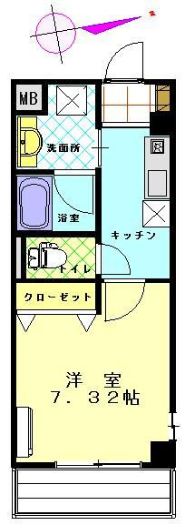 コート・アベニューの間取り