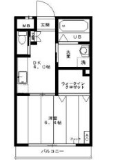 ＣｏｍｏｄｏＶｉｔａの間取り