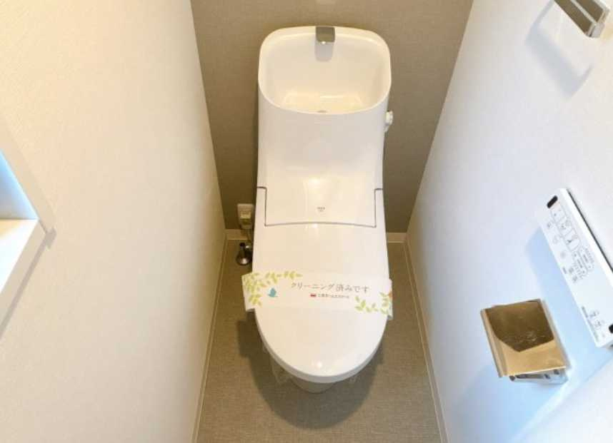 GRAND三軒茶屋WEST　築浅　駅近　ネット無料　ペット相談可のトイレ