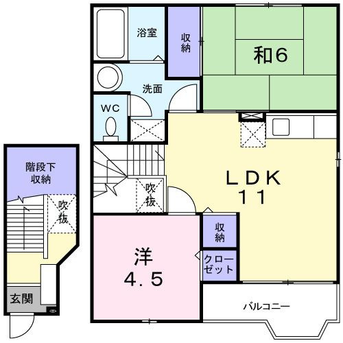 カサ・アビーテの間取り