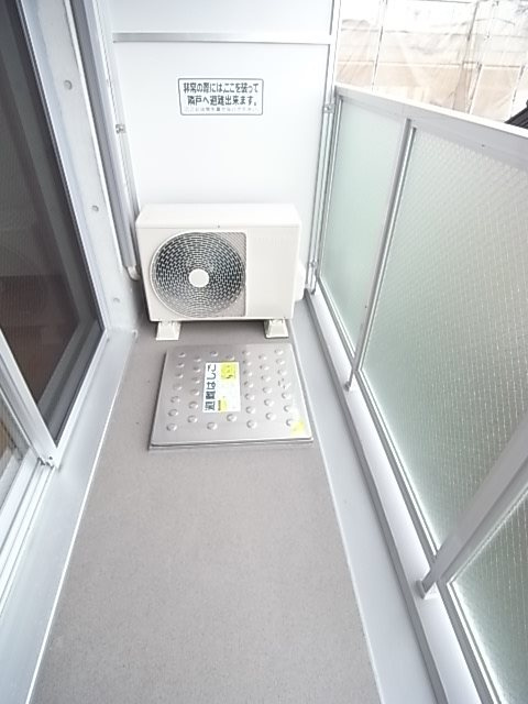 レジディア甲東園のバルコニー