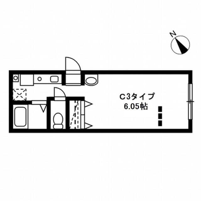 レジディア駒沢大学の間取り
