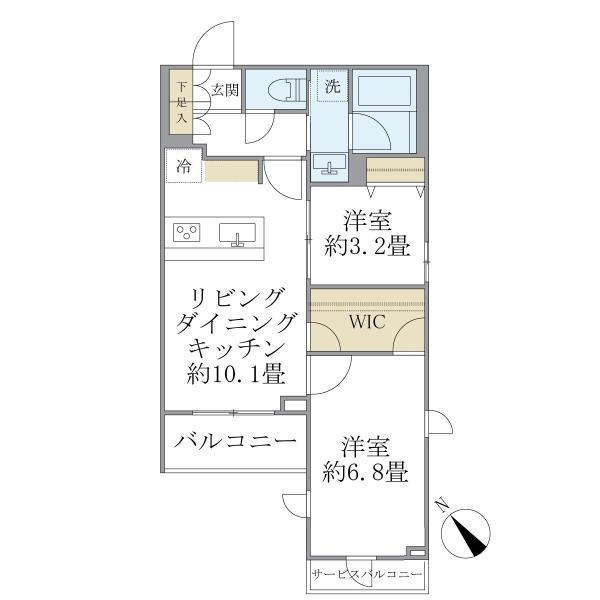 La　Perla　Meguro-higashiyamaⅡの間取り