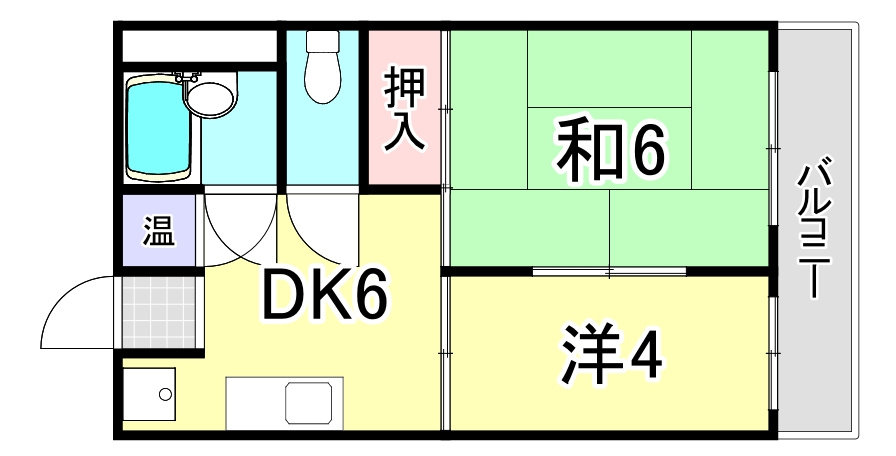 甲南ビルの間取り