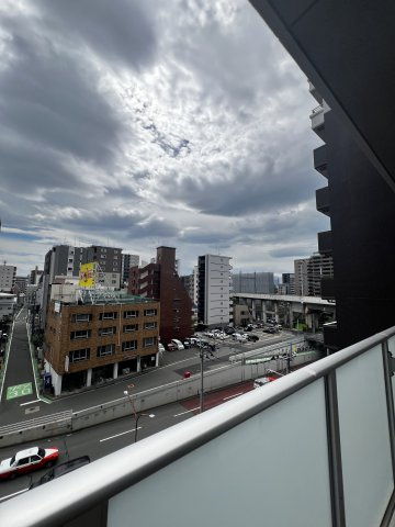 ラ・シルフィード博多駅南のバルコニー