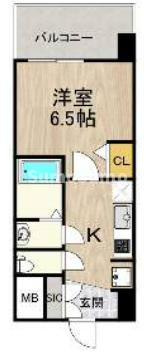 ArtizA王子公園D.C.の間取り