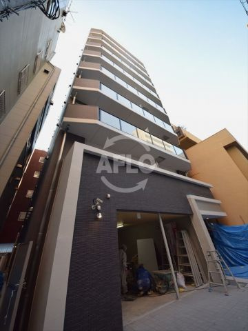 サナップ難波東の外観|サナップ難波東　全戸角部屋のマンション