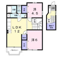 【間取り】 | ご家族におすすめの2LDKの間取りです！