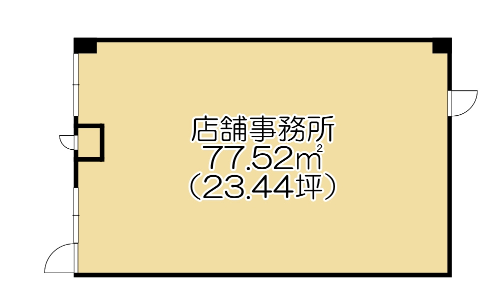 コーポランド社ノ木の間取り