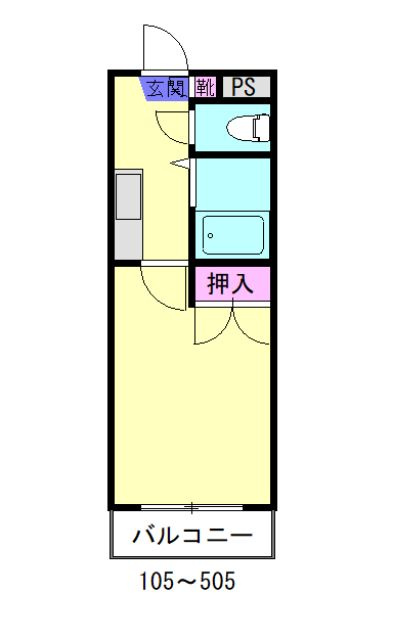 フォーサイト前田Renatusの間取り