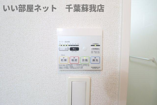 ジーナル１の設備|浴室乾燥機！雨の日も安心ですね！